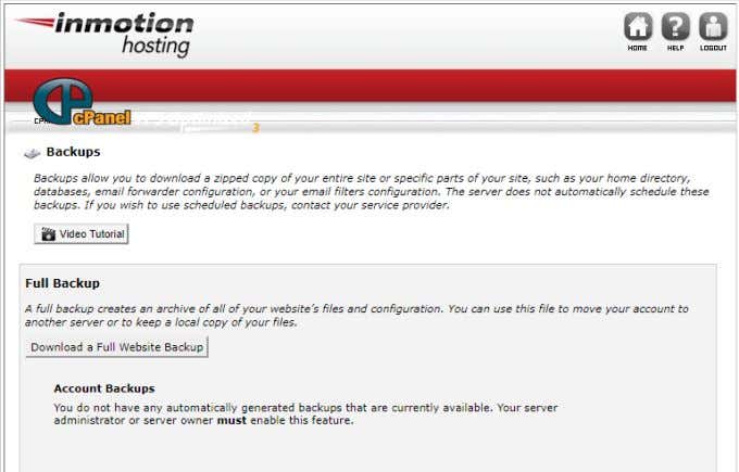 How To Backup Your WordPress Site image 5