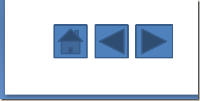 Action Buttons on a PowerPoint Slide