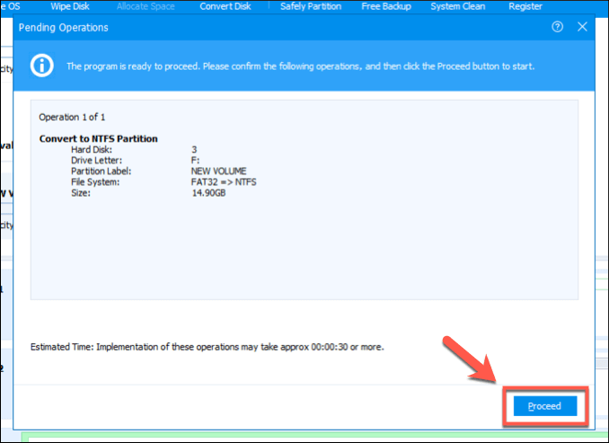 How To Convert a Windows Drive From FAT32 To NTFS image 15