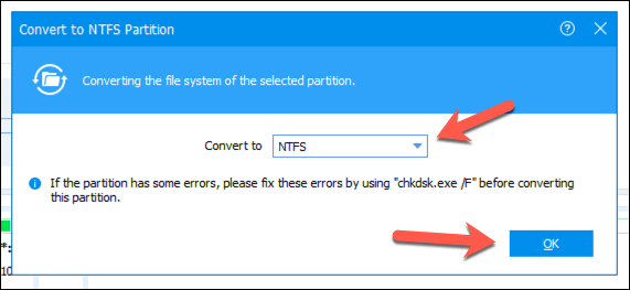 How To Convert a Windows Drive From FAT32 To NTFS image 13