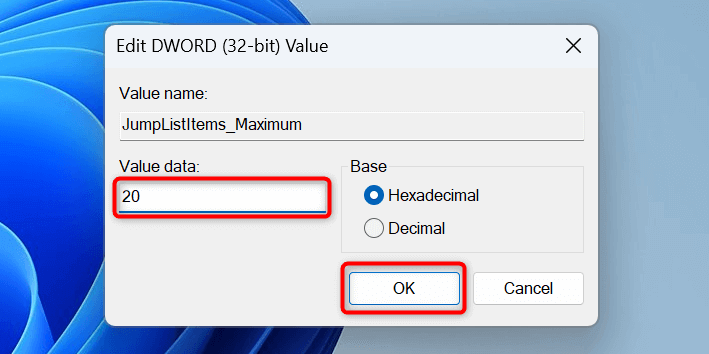 How to Control What Appears on Windows 11 Jump Lists image 10