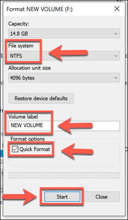 How To Convert a Windows Drive From FAT32 To NTFS image 6